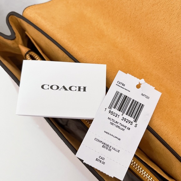 Coach Tammie Shoulder Bag In Colorblock - Picture 8 of 10